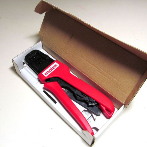New nib molex pci atx mini fit jr crimp tool crimper 16 24 awg sweden saht 5556 for sale