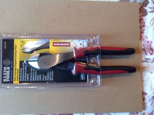 Klein tools j248-8 8-inch journeyman high-leverage diagonal-cutting pliers for sale