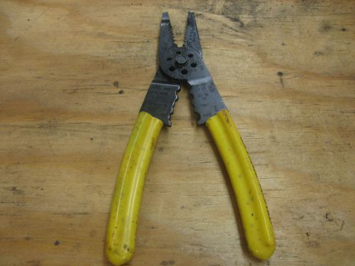 Williams usa professional  8-1/4&#034; wire crimpers  strippers #pl-218c for sale