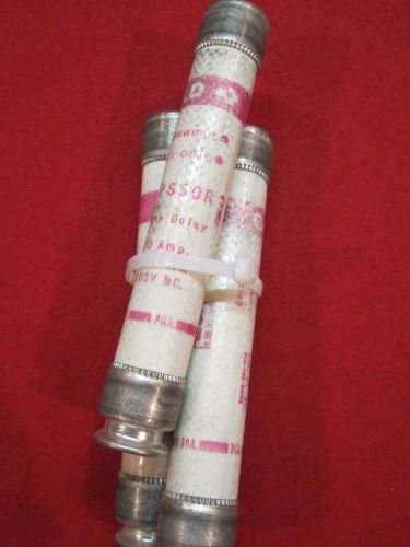 Gould shawmut trs30r tri-onic fuses time delay 30a 600 vac, set of 3 for sale