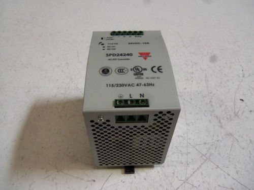 Carlo gavazzi spd242401 switching power supply *new in box* for sale