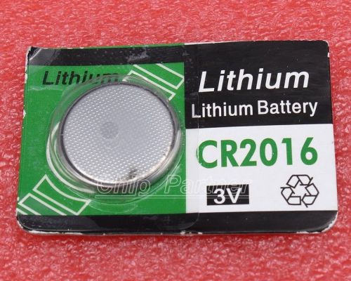 10pcs 3V CR2016 Button Batteries Li Cell Battery Scales Battery for Frog light