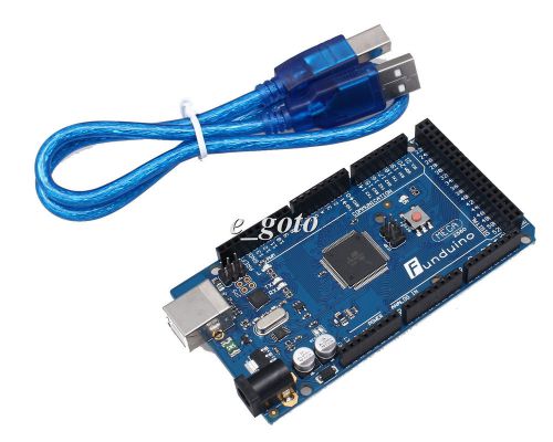 Funduino Mega2560 R3 ATmega2560-16AU ATMEGA16U2 + USB Cable For Arduino