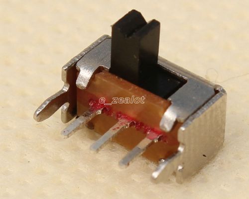 50pcs Right Angle Mini Slide Switch SPDT 2.0mm Pitch 2 Tap 3pin  SK12D07VG3