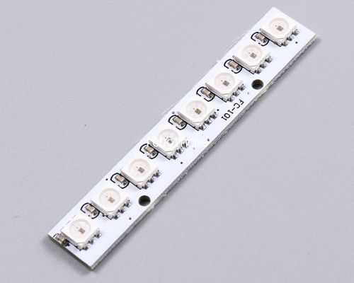 Ws2811 5050 rgb led lamp panel module 8-bit 5v rainbow led stable for arduino for sale