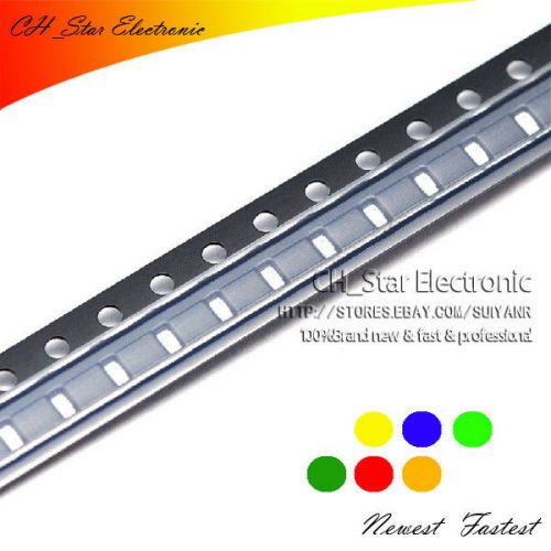 5colors 100pcs 0805(2012) SMD SMT LED Diode White Red Yellow Green Blue Mix Kits