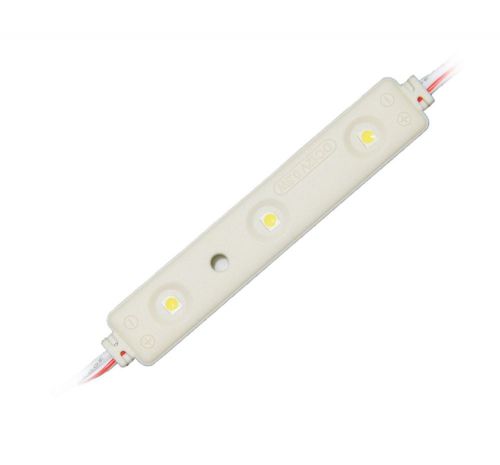 200 pcs 0.3w 3 SMD Waterproof LED Module, White LED(74x12.4mm)