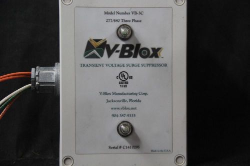 V-Blox VB-3C 277/480V Transient Voltage Surge Suppressor