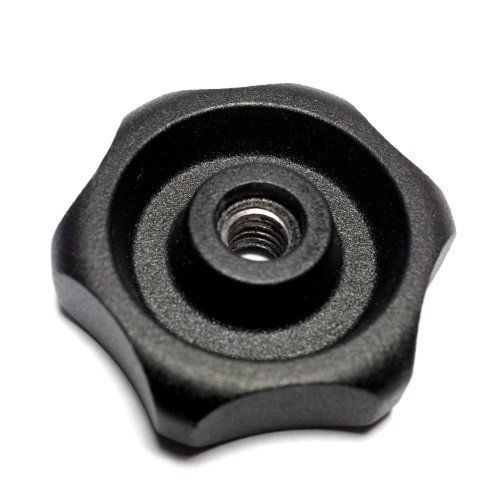 Induro Tripods 479-080 Low Profile Knob for Video Heads with 10 mm Shaft  Black