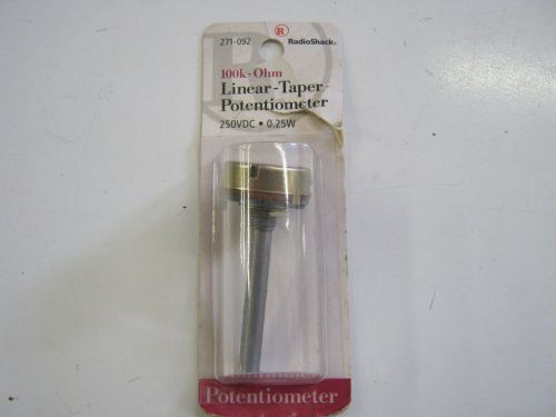 Radioshack, linear-taper potentiometer, p/n 271-092 for sale