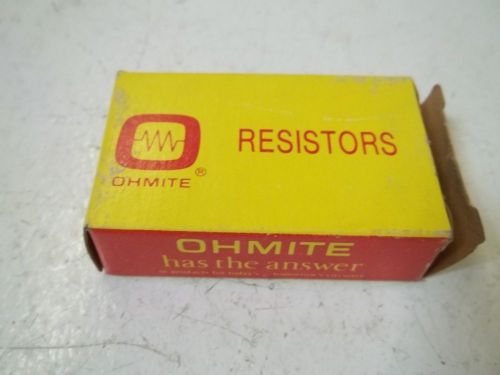 OHMITE 0379 (D25K3K0)  RESISTOR 25WATTS, 3K OHMS *NEW IN A BOX*