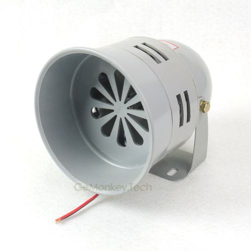 Dc24v 110-130db gray ms-290 mini plastic industrial alarm sound motor siren for sale