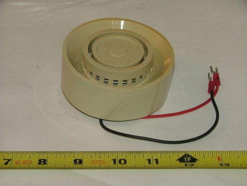 Alarm buzzer,projects unlimited,x50w 12,6-16vdc,10ma,2.7khz tone,batch qty 2 for sale