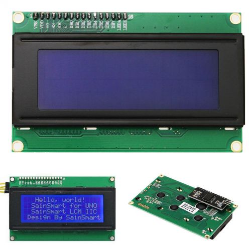 New iic / i2c / twi/spi serial interface2004 20x4 character lcd display module for sale
