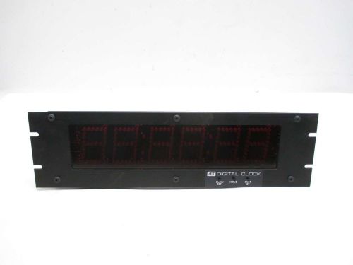 New applied electro technology 10-15 6-digit digital clock assembly d479568 for sale