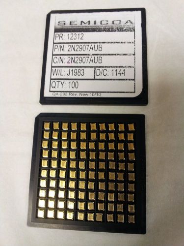 2n2907aub transistor pnp gp hermetic smd (100) for sale
