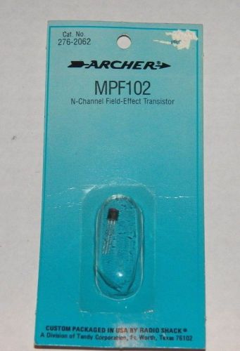 Vintage Transistor Archer MPF102 N-Channel Field Effect Transistor