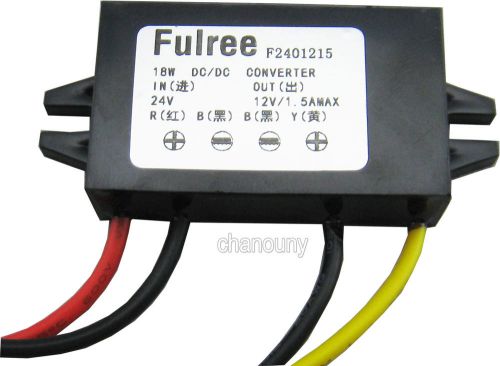 DC to DC power converter Car Buck power supply voltage Regulator 24V to 12V