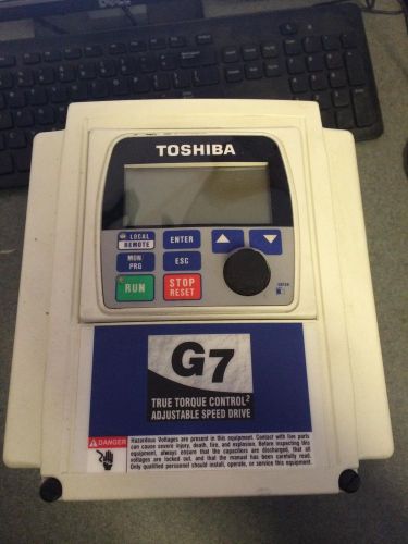 Toshiba G7 Adjustable Speed Drive VT130G7U4080 7.5 HP