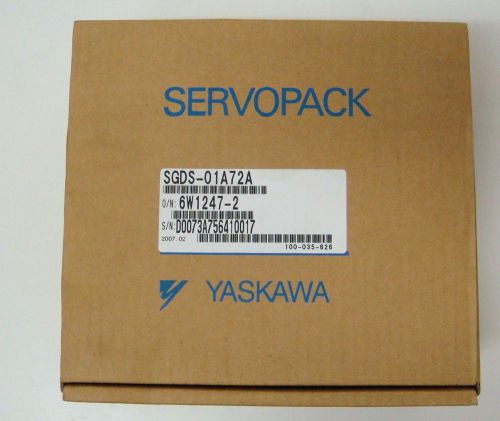 YASKAWA Servopack Servo Drive SGDS-01A72A NIB Free Ship