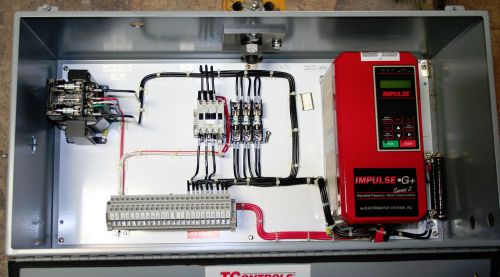 Impulse G+ Series 2 Adjustable Frequency Vector Crane Hoist Motor Control Panel