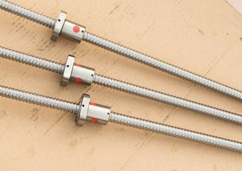3 new anti backlash ballscrew 1605-300/800/1150mm-c7 end unmachined+3 coulpers(a for sale
