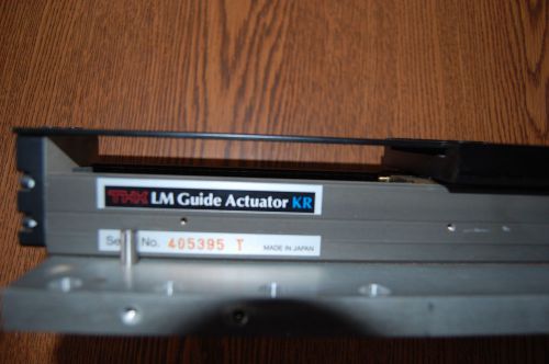 THK LM Guide Linear Actuator KR