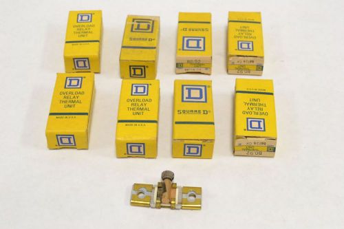 Lot 8 new square d b0.92 heater overload relay element thermal b292360 for sale