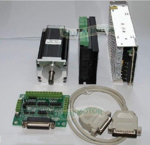 ONE Axis-Nema 23 stepper motor 425oz-in,WT57STH115-4204A,4.2A&amp;DriverCNC Mill kit