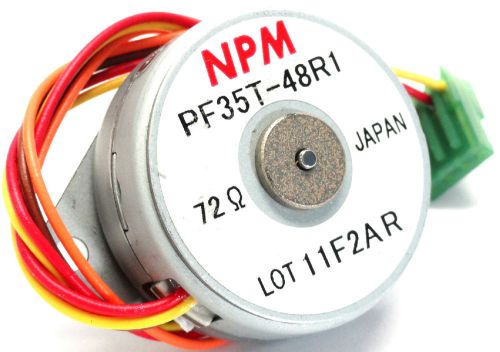 22lb lot of npm pf35t-48r1 stepper motor | 72 ohm | test equipment | bipolar for sale
