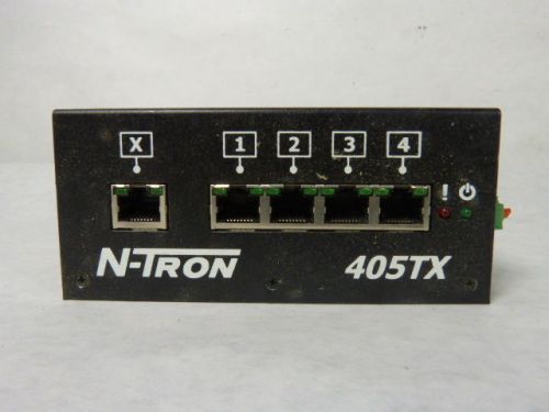 Ntron 405TX Industrial Ethernet Switch 5-Port 10/100 ! WOW !