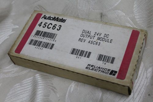 RELIANCE Electric Automate 45C63 Output Module, New