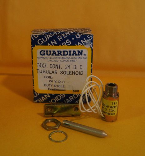 Guardian Solenoid Model T4X7-C-24VDC Part A420-066005-00 - NEW IN BOX