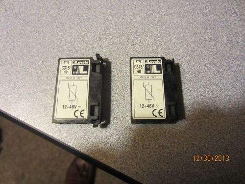 Lovato Heat Dissipation Contactors G318/48  (2) Available