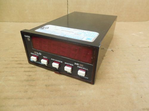 Newport p6000 digital panel meter counter p60 115 vac 3 watt used for sale