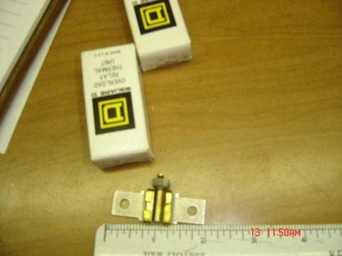 SQUARE D OVERLOAD RELAY THERMAL UNIT B56