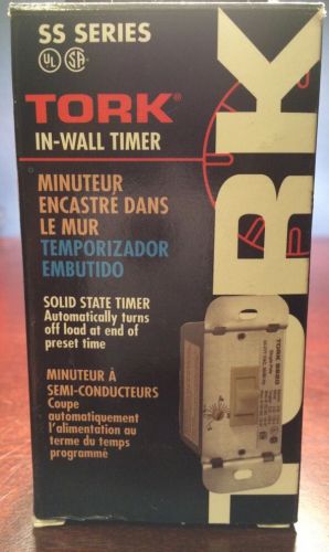 Tork in wall electronic timer solid state auto off 1 min to 18 hours ss13f for sale