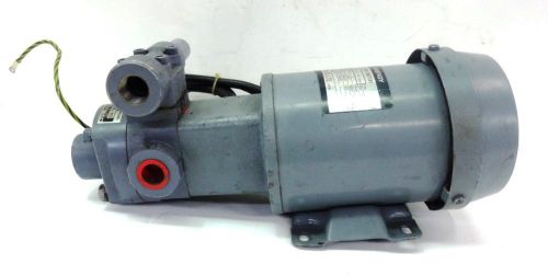 Nippon oil pump co., trochoid pump, 3 phase induction motor, top-208aemvk-a5 for sale