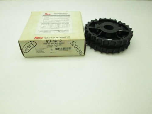 NEW REXNORD NS820-25T 1 614-40-12 TABLETOP CHAIN 1-1/4IN BORE SPROCKET D402346