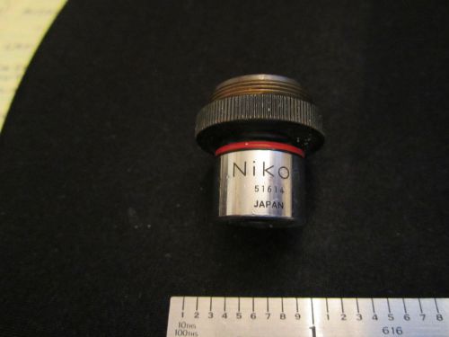 MICROSCOPE PART OBJECTIVE NIKON JAPAN M5