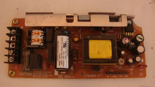 Sharpe B159B Power Supply 5,12V PC Board