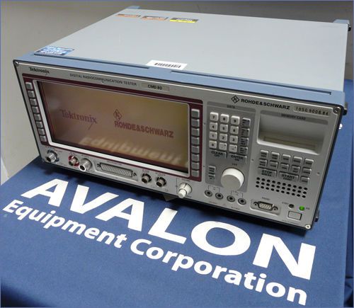 Tektronix Tek/Rohde &amp; Schwarz CMD80 Radio Communications Analyzer; Tested/Works