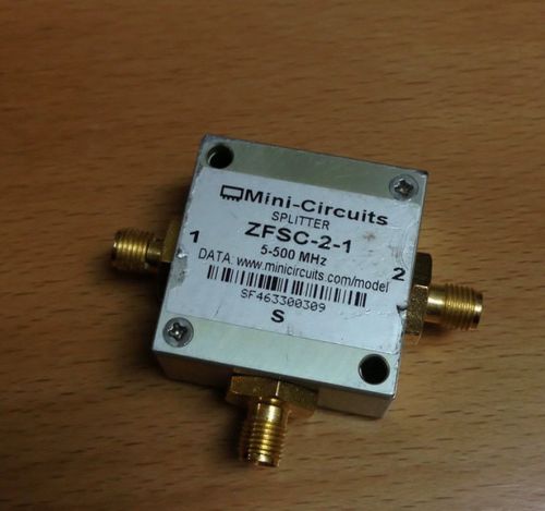Mini-Circuits 2 Way SMA Power Divider Power Splitter/Combiner ZFSC-2-1 5-500 MHz