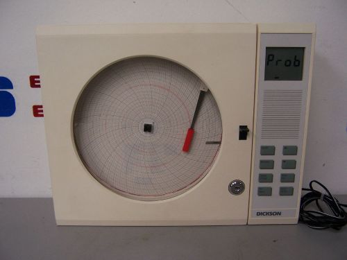 8158 dickson ktx 8&#034; chart recorder for sale