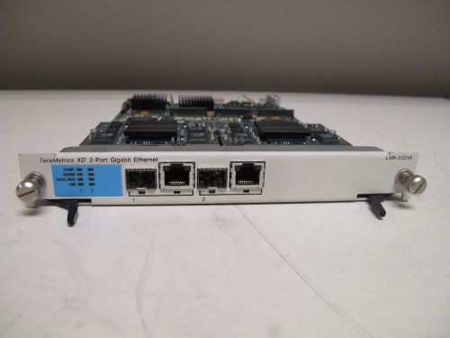 Spirent Smartbits LAN-3321A (2 port, 10/100/1000Base-T Copper and Gigabit ethern