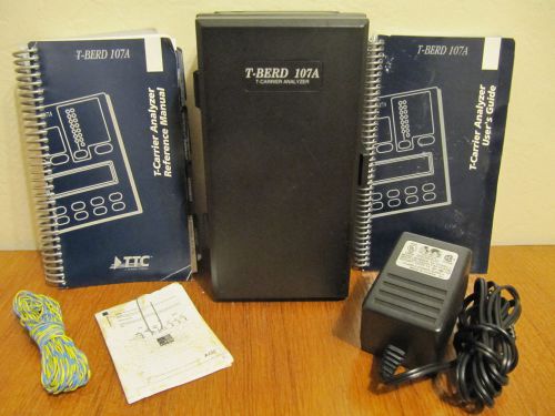 Clean working ttc t-berd 107a t-carrier analyzer tester opt 107a-2 107a-3 107a-5 for sale