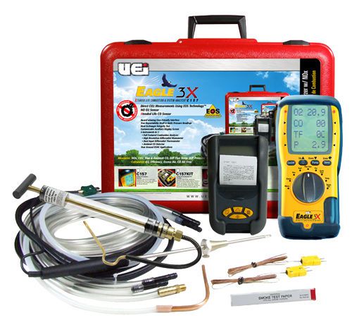 UEI C157OILKIT Eagle 2X Combustion Analyzer Oil Service Kit, Extended Life