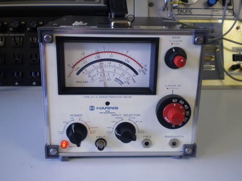 HARRIS TYPE 277-D SWR/ATTENUATION METER  277DH1