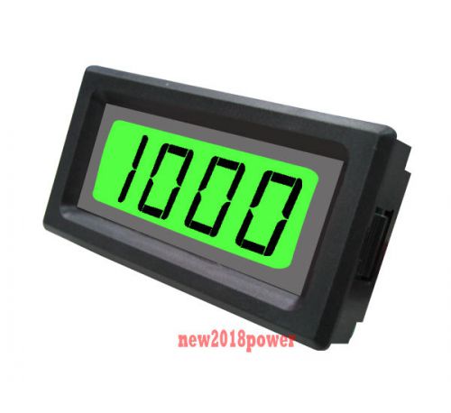2V-1000V DC Green LCD Digital Solar Panel Voltmeter Power 6-15V