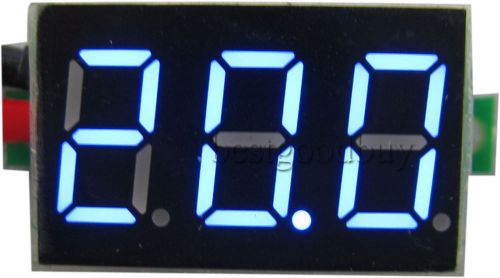 0.36&#034; 3.50-30v blue led min car voltmeter dc digital volt gauge volt panel meter for sale